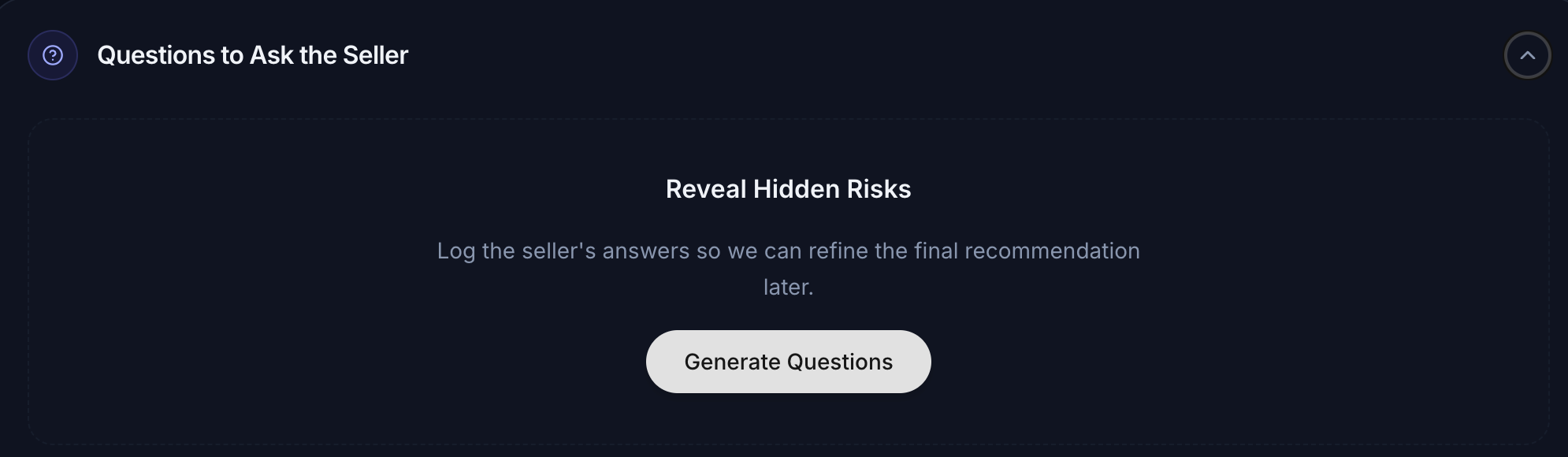 Reveal hidden risks