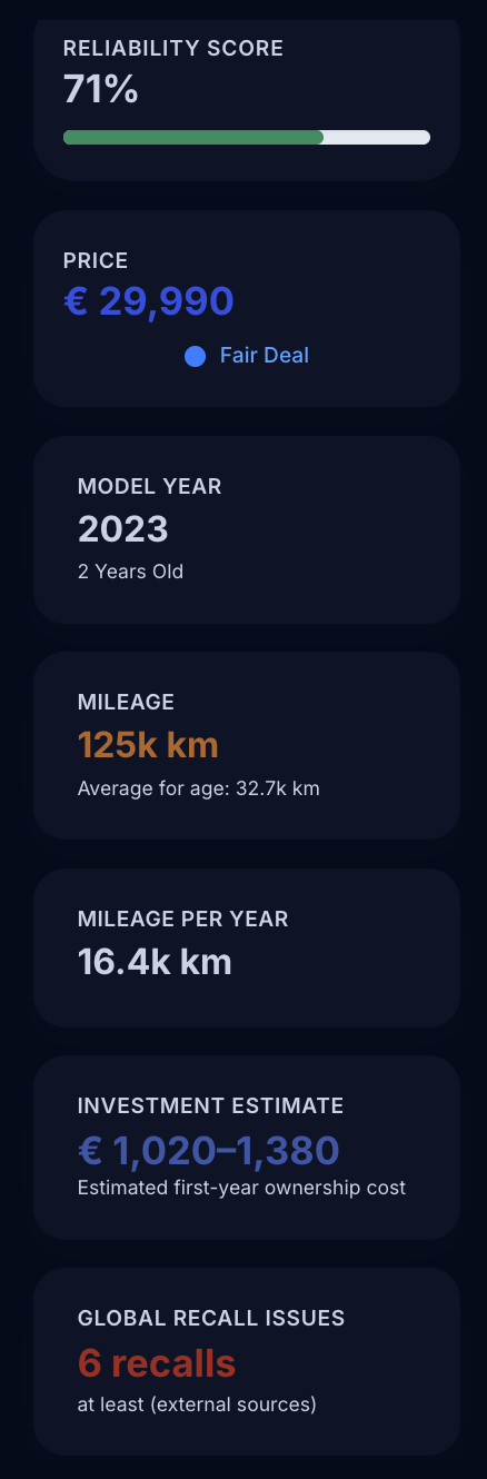 Autoscore sidebar